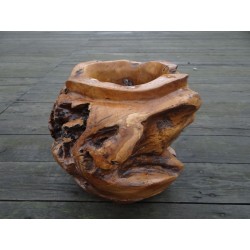 Meble ogrodowe teakowe - Główna z teku - Aqua vase M