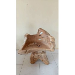 Meble ogrodowe teakowe - Krzesła z teku - Krzesło Root nr 7