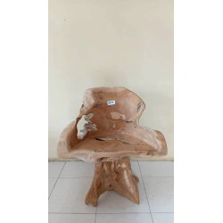 Meble ogrodowe teakowe - Krzesła z teku - Krzesło Root nr 8