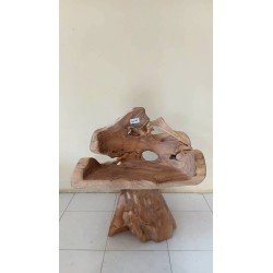 Meble ogrodowe teakowe - Krzesła z teku - Krzesło Root nr 9