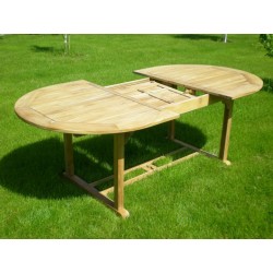 Meble ogrodowe teakowe - Stoły z teku - Stół President 160 - 210