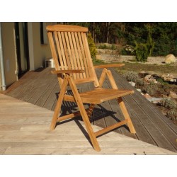 Meble ogrodowe teakowe - Krzesła z teku - Krzesło Bonty